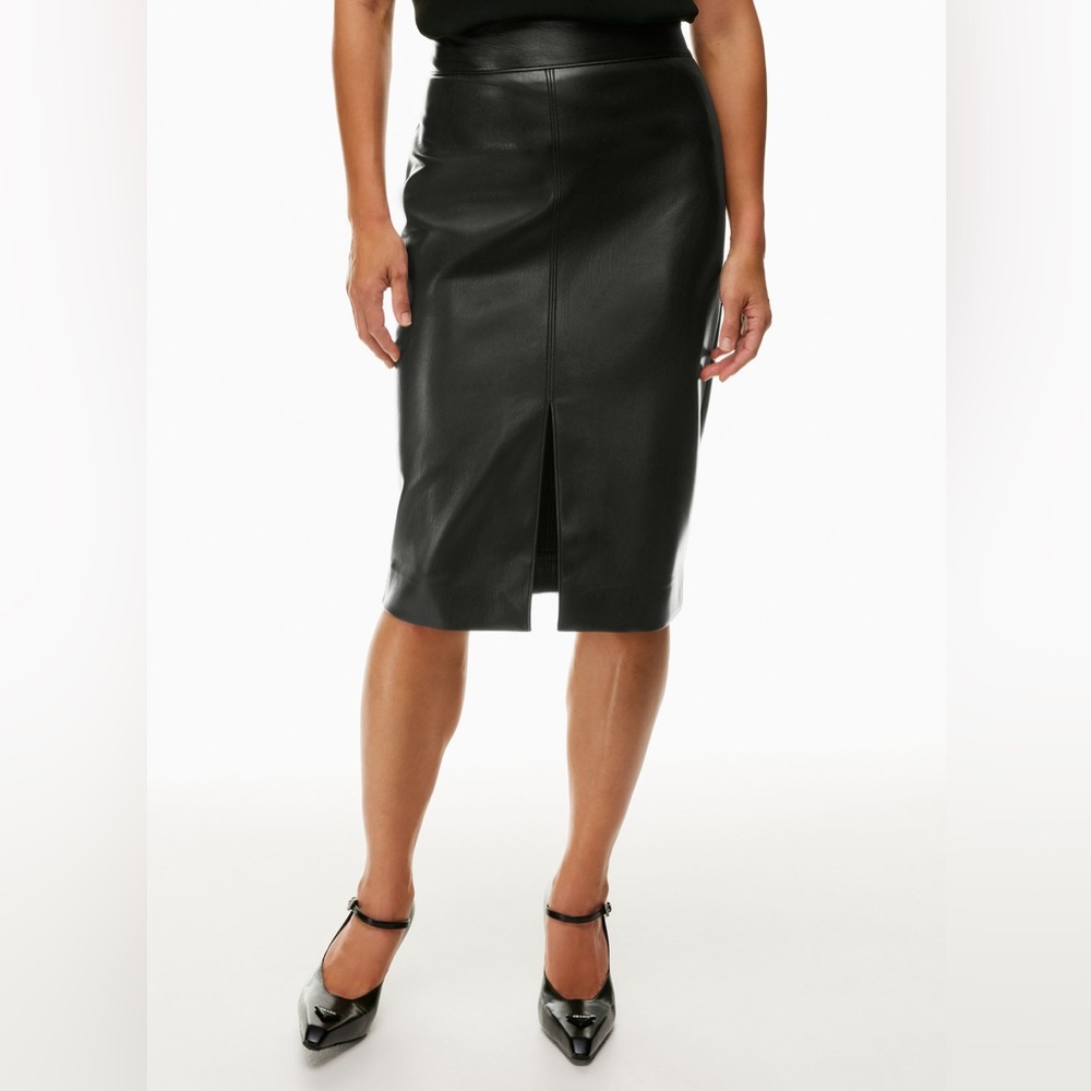 Aritzia BABATON PEGU Black Pencil Skirt